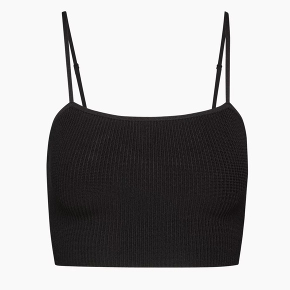 Babaton Tops - Aritzia Cropped Sculpt Tank
